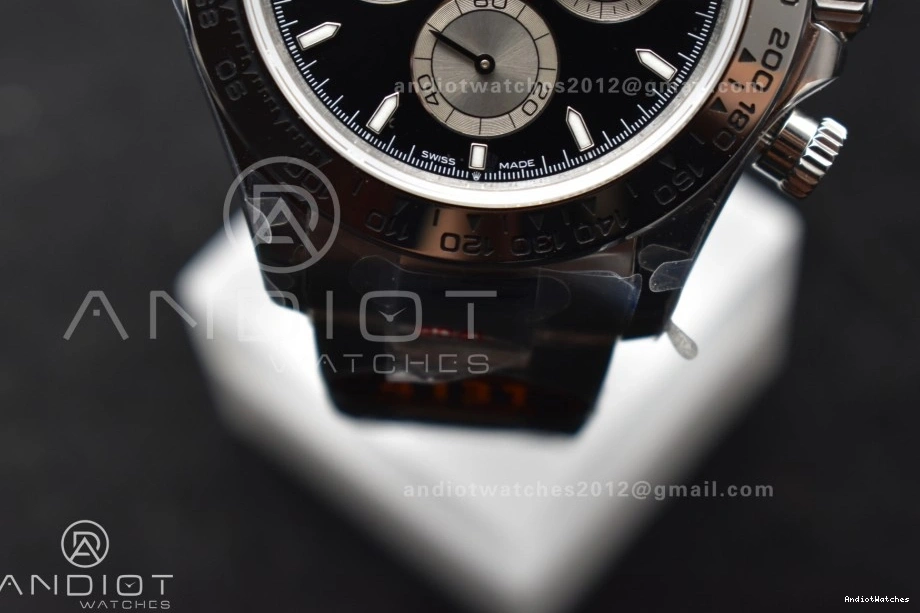 Black V QF 1:1 Edition Bracelet Silver on Dial 126509 SH4131 Classic Daytona 794 Best SS 0509